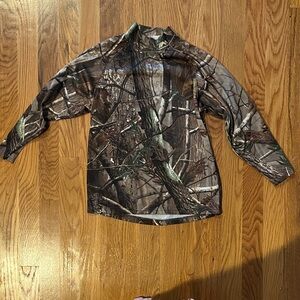 Realtree Camouflage Long Sleeve Kids Tee